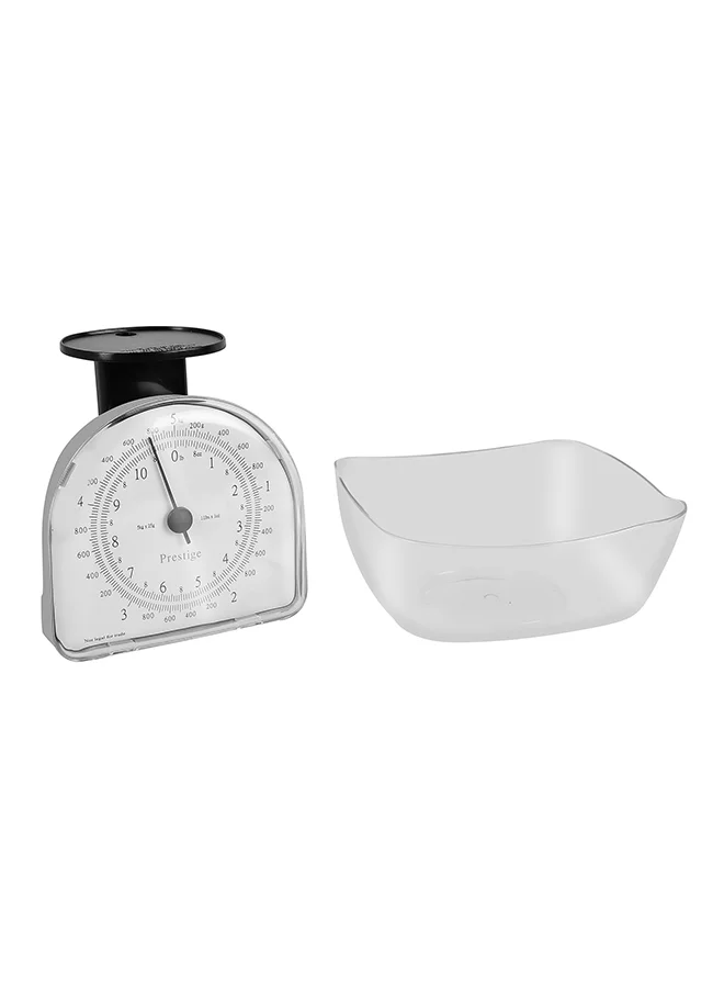 Prestige Kitchen Scale White 5kg