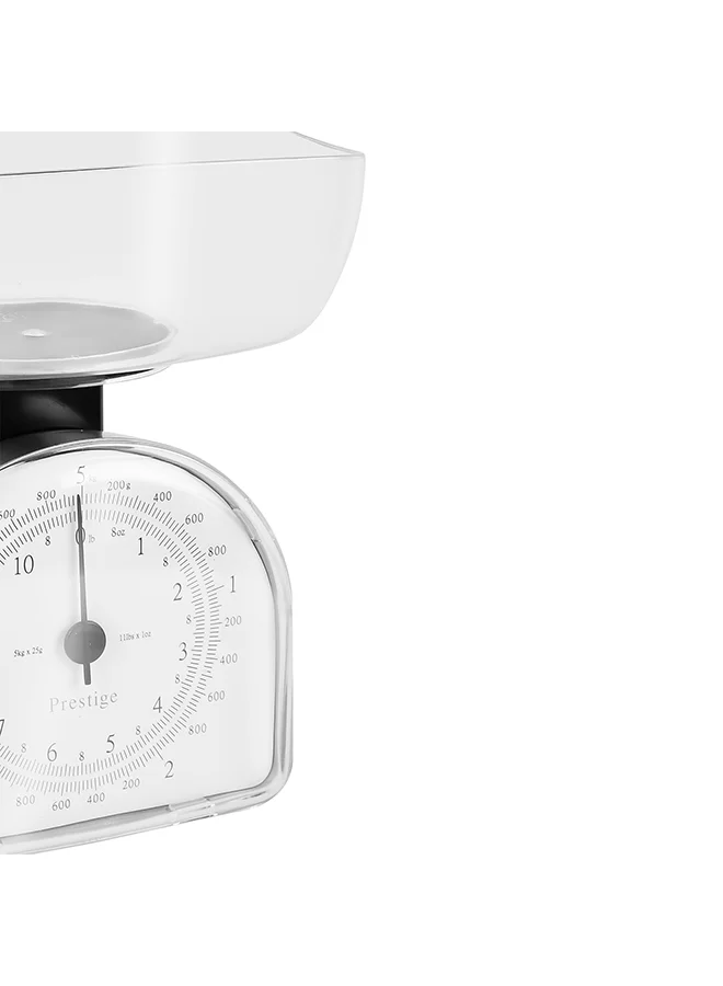 Prestige Kitchen Scale White 5kg