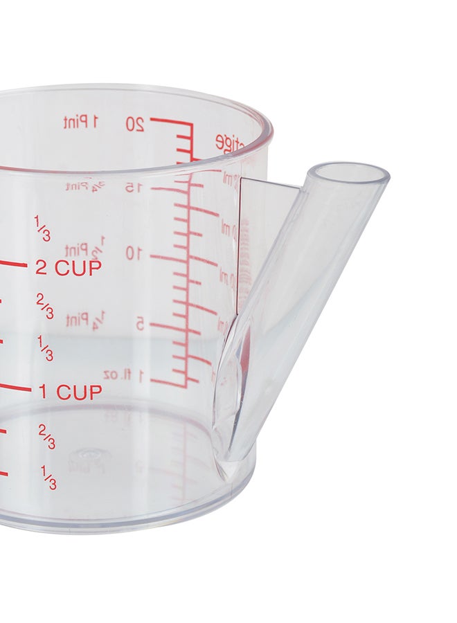 Prestige Gravy Fat Seperator Clear/Red 16x9.6x9.6cm  - Image 3