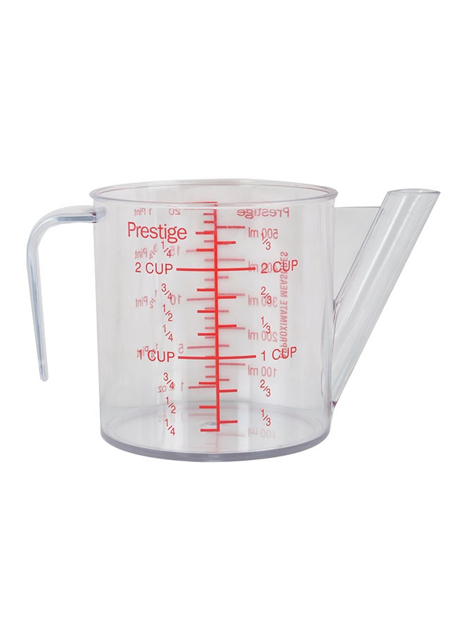 Prestige Gravy Fat Seperator Clear/Red 16x9.6x9.6cm  - Image 1