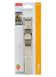 Prestige Hot Plate Tong Silver 16.2x3.4cm  - Image 5