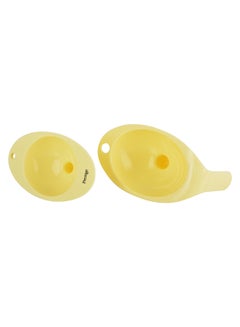 2-Piece Funnel Set Yellow 6.4x21.4x10.8cm