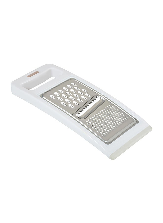 Prestige 3-Way Flat Grater Silver/White 5x5x4cm  - Image 3