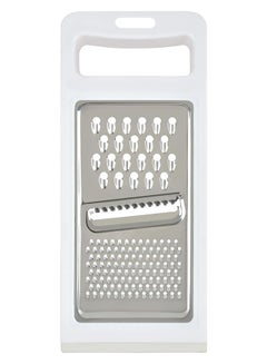 3-Way Flat Grater Silver/White 5x5x4cm - v1663576043/N11060789A_1