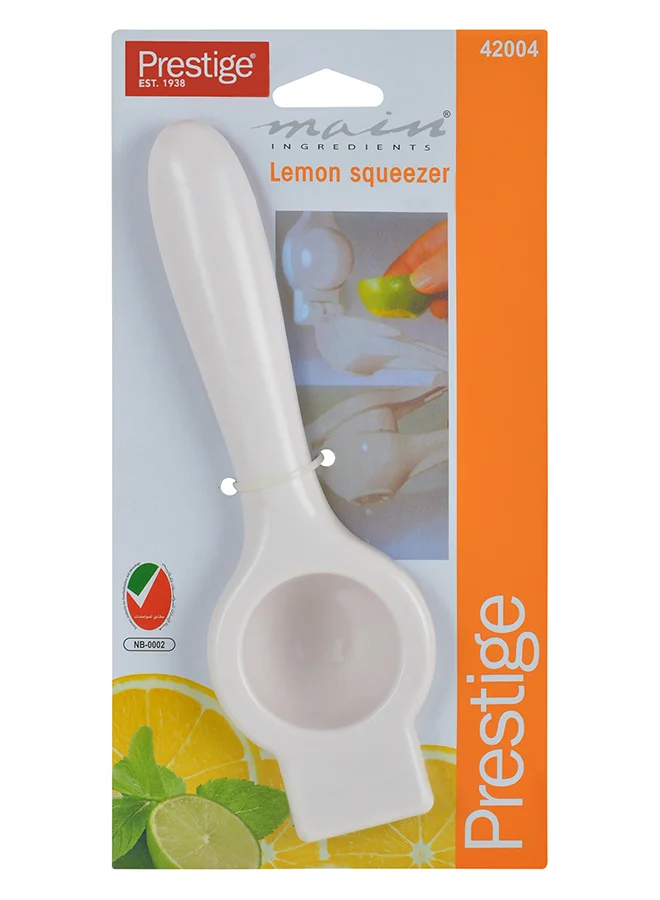 Prestige Lemon Squeezer White 19cm