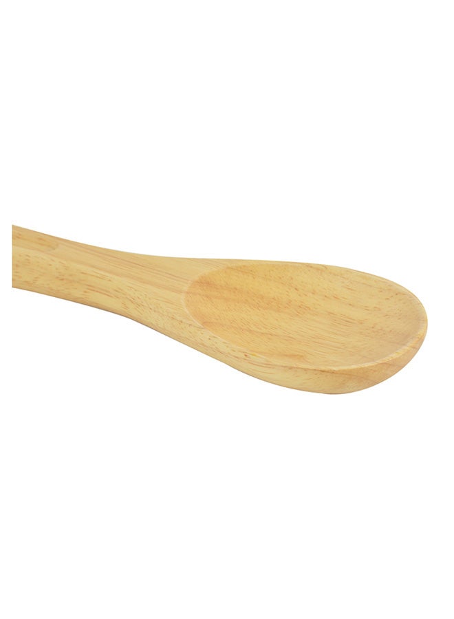 مغرفة خشبية بيج 33.5x7.1سم