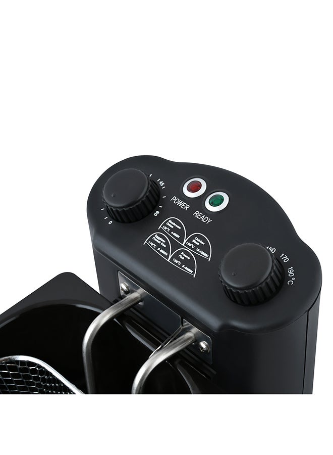 برستيج مقلاة عميقة من الستانلس ستيل 3 L PR54916 أسود/فضي  - Image 5