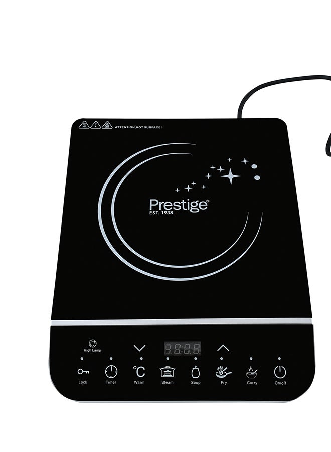 برستيج موقد مسطح يعمل بالحث المغناطيسي متعدد الوظائف 2000 W 50353 أسود - Image 1