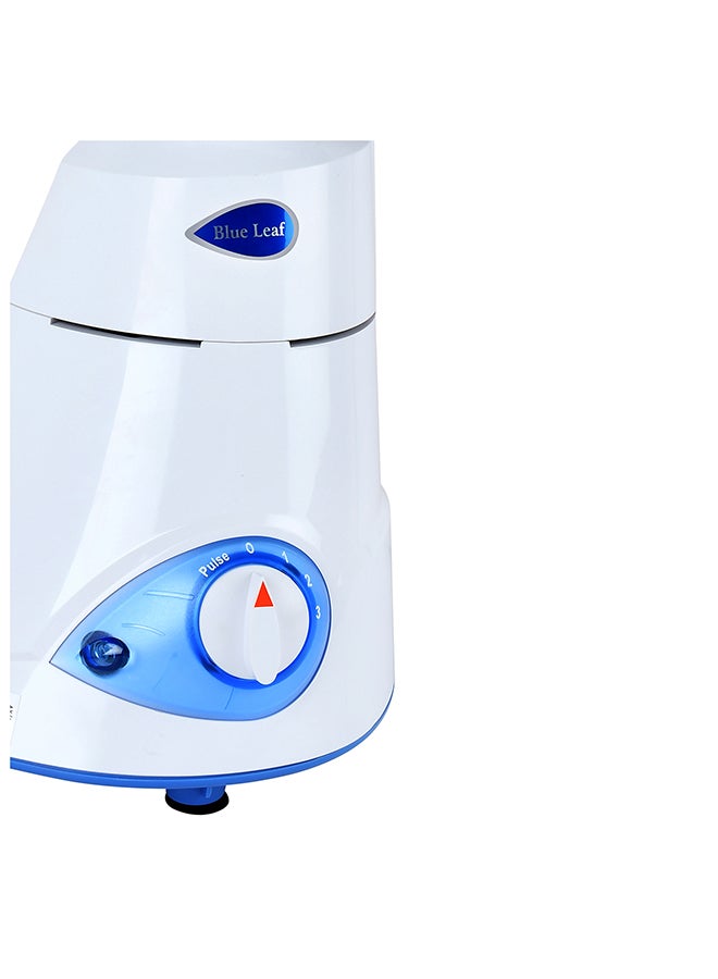 Preethi - Blue Leaf Platinum Mixer Grinder 750.0 W | Multifunctional Grinder with Stainless Steel Jars & Blades 750 W MG-139/09 White/Blue/Clear - Image 1