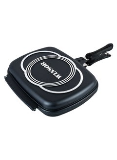 Double Frypan Non-Stick Black 32cm - v1663576081/N12714580A_2