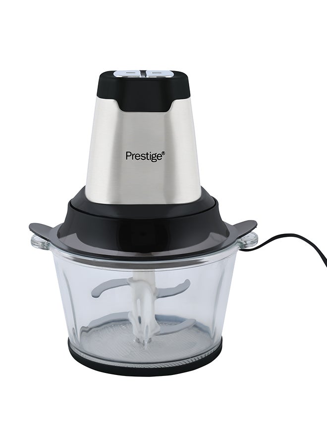 برستيج ماكينة تقطيع الطعام 300 W PR54923 أسود\ساطع\فضي  - Image 1