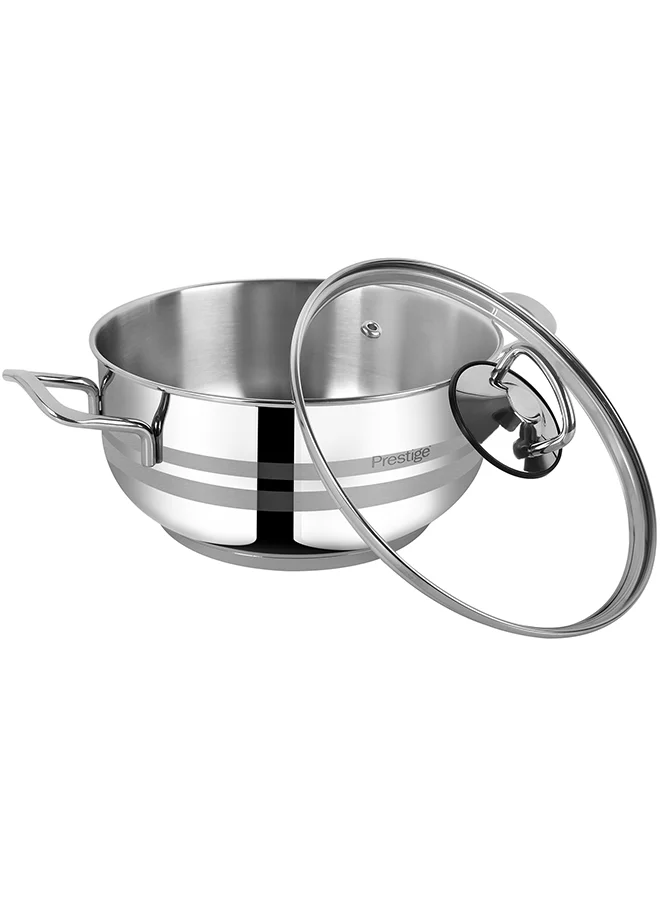 Prestige Prestige Stainless Steel 9 Piece Stockpot Cookware Set Stainless Steel