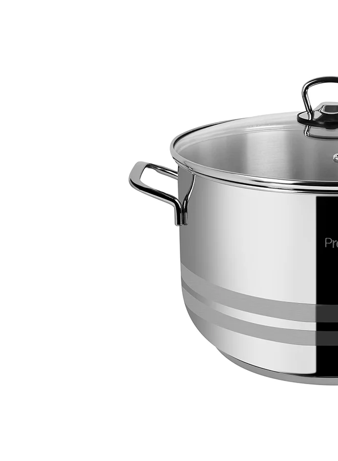 Prestige Prestige Stainless Steel 9 Piece Stockpot Cookware Set Stainless Steel