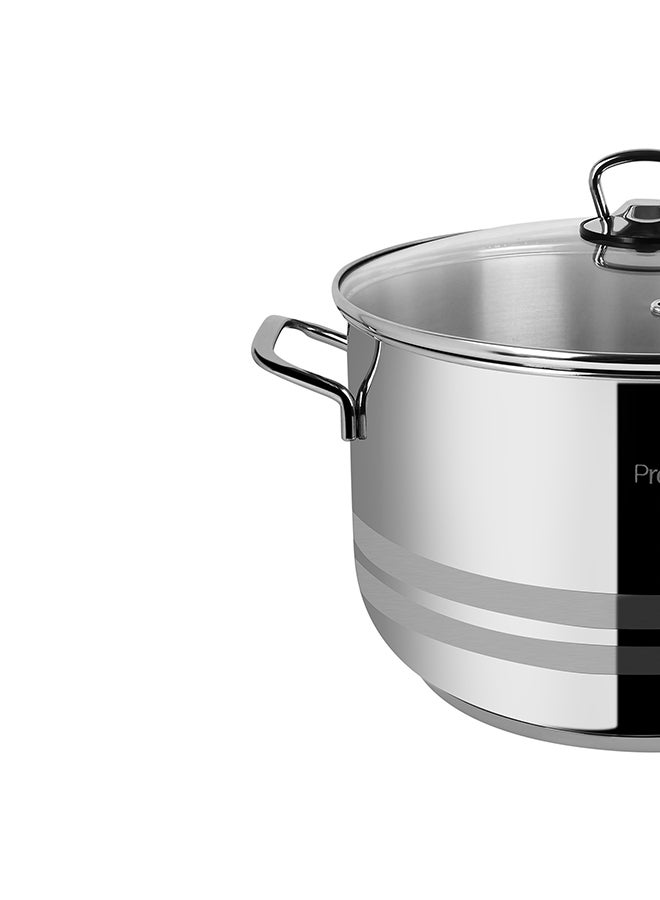 Prestige - Prestige Stainless Steel 9 Piece Stockpot Cookware Set Stainless Steel - Image 1