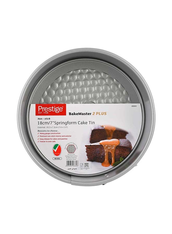 Prestige Springform Cake Tin Grey 18cm  - Image 2