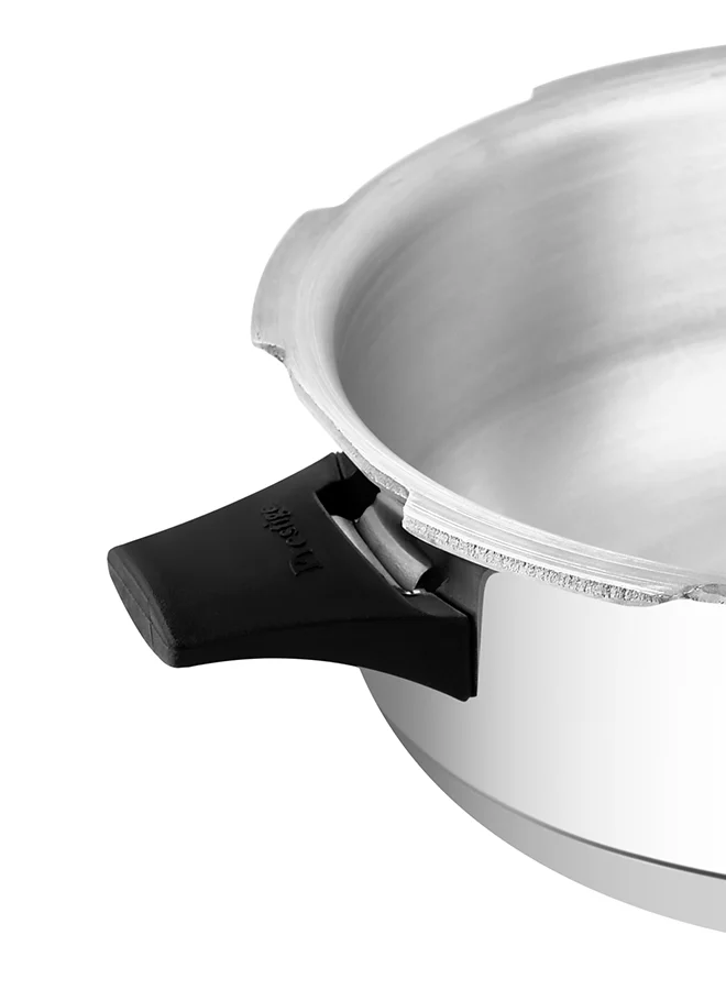 Prestige Popular Pressure Cooker with Lid 7.5 Ltr and Pressure Pan without Lid 3.5 Ltr | Aluminium Cooker|Heat Resistant Side Handles