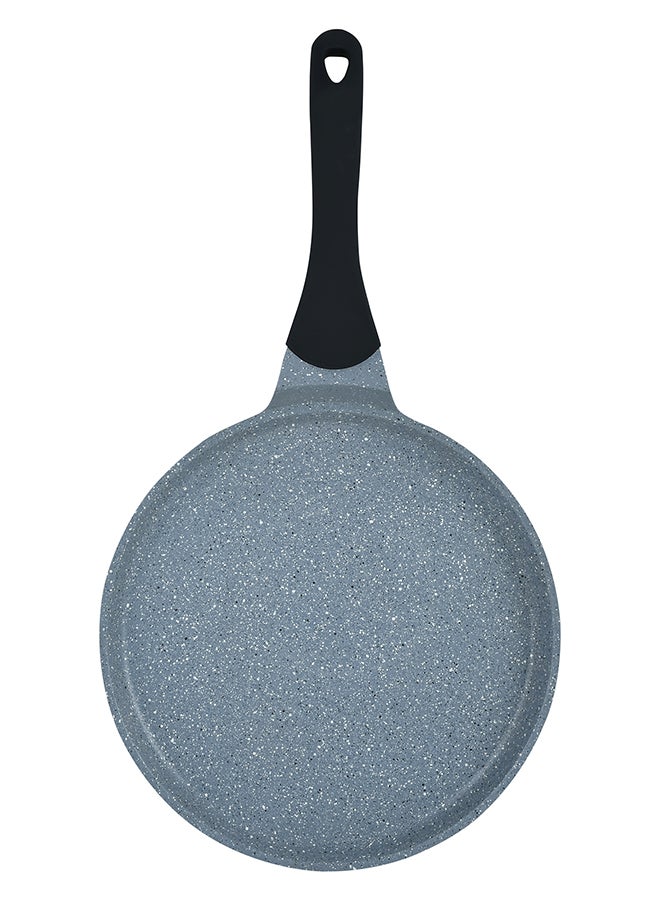 2-Piece Cast Aluminum Granite Non-Stick Cookware Set Includes 1xPan 24cm, 1xTawa Granite 26cm