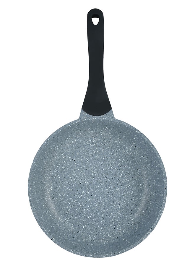 2-Piece Cast Aluminum Granite Non-Stick Cookware Set Includes 1xPan 24cm, 1xTawa Granite 26cm