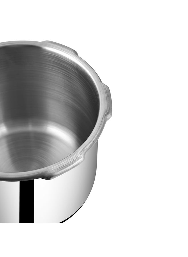 Prestige - Popular Stainless Steel Pressure Cooker,Durable Induction Compatible Cooker with Polished Surface For Quick Heating Silver 3Liters - Image 1