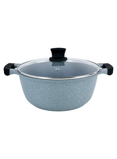 Winsor 10-Piece  Aluminum Granite Non-Stick Cookware Set Gray 20cm  - Image 3