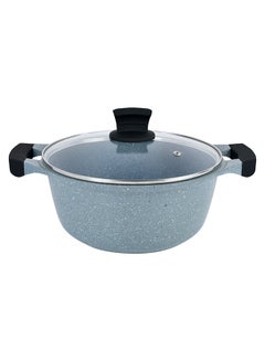Winsor 10-Piece  Aluminum Granite Non-Stick Cookware Set Gray 20cm  - Image 5