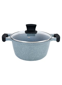 Winsor 10-Piece  Aluminum Granite Non-Stick Cookware Set Gray 20cm  - Image 4
