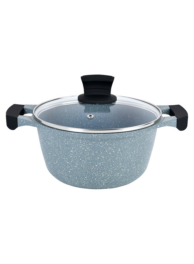 Winsor 10-Piece  Aluminum Granite Non-Stick Cookware Set Gray 20cm  - Image 4