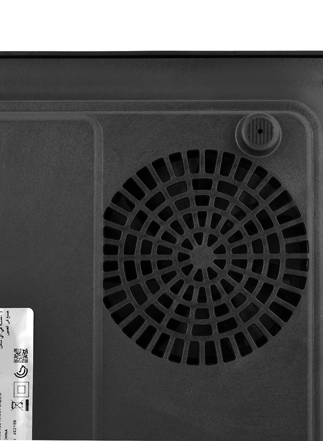 Prestige - Single Infrared Cooking Plate for Cooking | Portable Electric Hob with Temperature Control & Crystallite Glass Plates | Easy to Clean 2000 W PR7505 Black/Red - Image 1