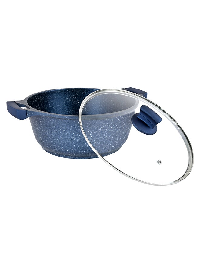 Winsor 10-Piece Granite Non-Stick Cookware Set Blue 20cm  - Image 3