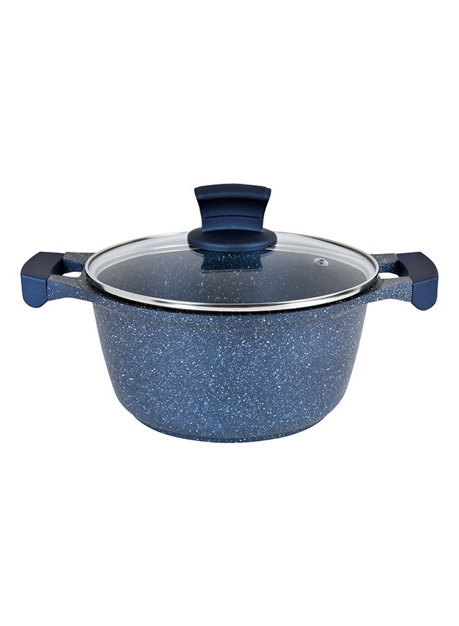 Winsor 10-Piece Granite Non-Stick Cookware Set Blue 20cm  - Image 5