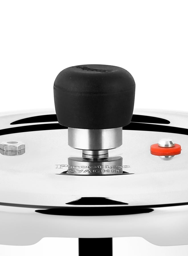 Prestige - Deluxe Alpha Svachh Stainless Steel Spillage Control Pressure Cooker Silver 3Liters - Image 1