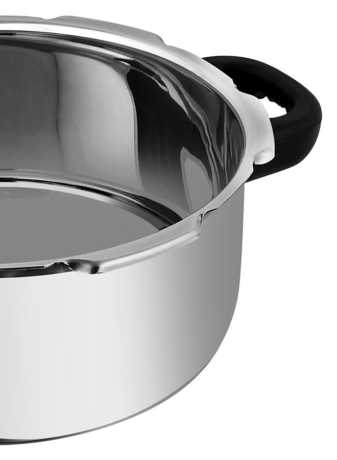Prestige - Svachh Deluxe Alpha Stainless Steel  Pressure Cooker Silver 3Liters - Image 1