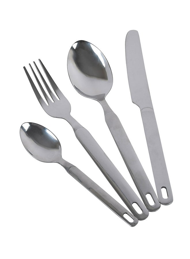 Winsor 24-Piece Stainless Steel Cutlery Set Silver 24x13cm  - Image 4