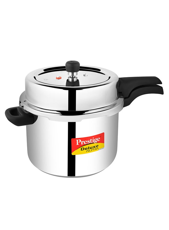 Prestige Stainless Steel Svachh DLX Alpha Pressure Cooker 8Liters  - Image 2