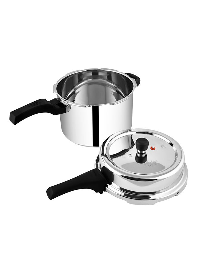 Prestige Stainless Steel Svachh DLX Alpha Pressure Cooker 8Liters  - Image 3