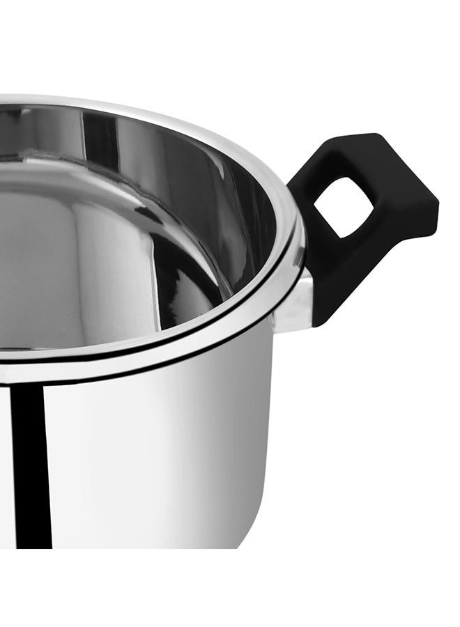 Prestige - CLIP-ON Svachh Stainless Steel Pressure Cooker with Extra Glass Lid 5Liters - Image 1