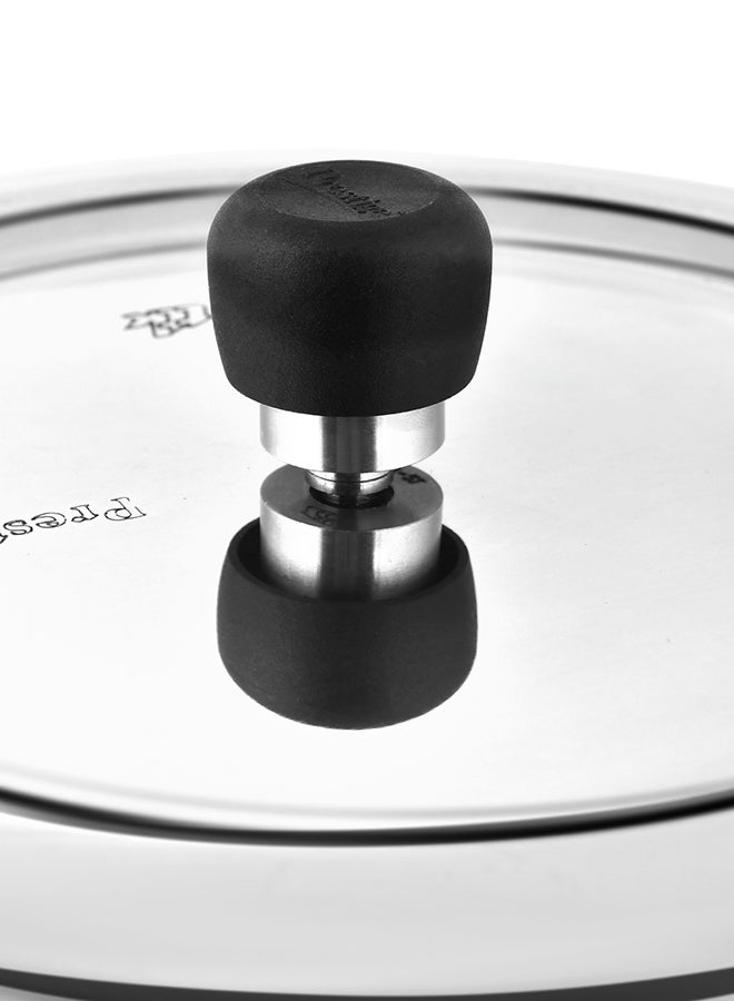 Prestige Svachh Pressure Cooker Junior Deep Pan with Lid Silver 3.5Liters  - Image 4