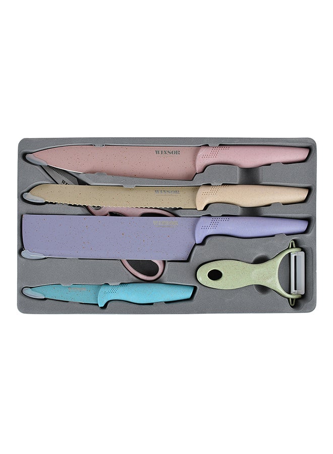 Winsor - 6-Piece Knife Set Multicolour - Image 1
