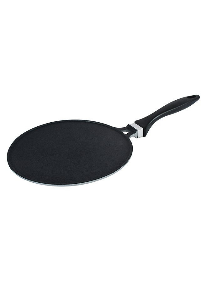 Cast Iron Tawa Black/Grey 25cm