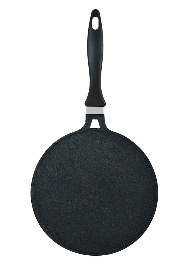 Cast Iron Tawa Black/Grey 25cm