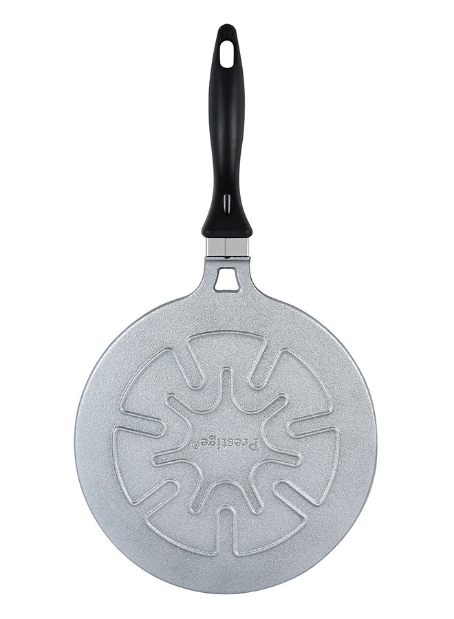 Cast Iron Tawa Black/Grey 25cm