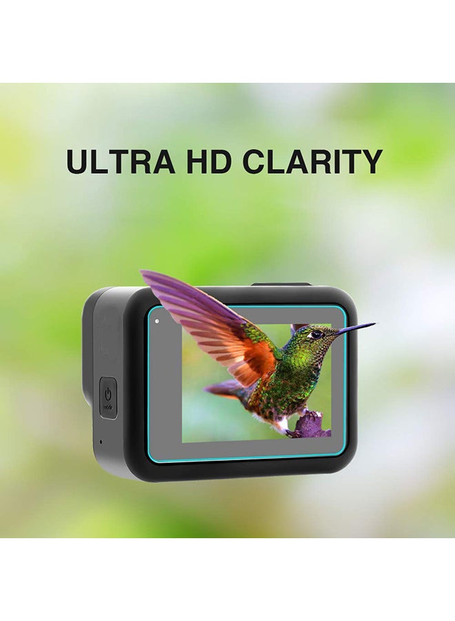 Ozone Shock Proof Tempered Glass Screen Protector And Lens Glass Protector Clear/Blue - Image 3