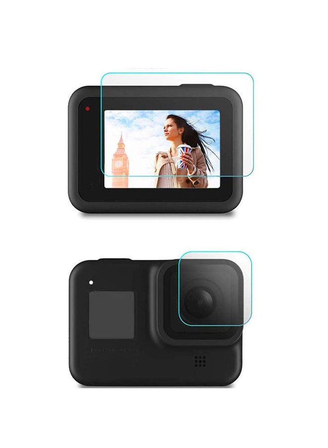 Ozone Shock Proof Tempered Glass Screen Protector And Lens Glass Protector Clear/Blue - Image 5