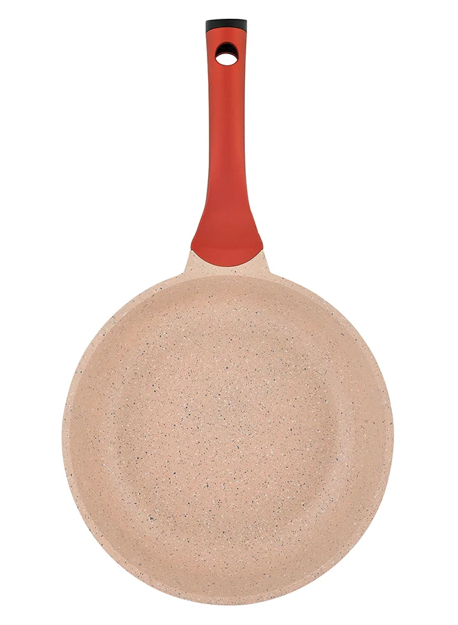 Prestige 7-Piece Granite Non-Stick Aluminium Essentials Cookware Set Pink