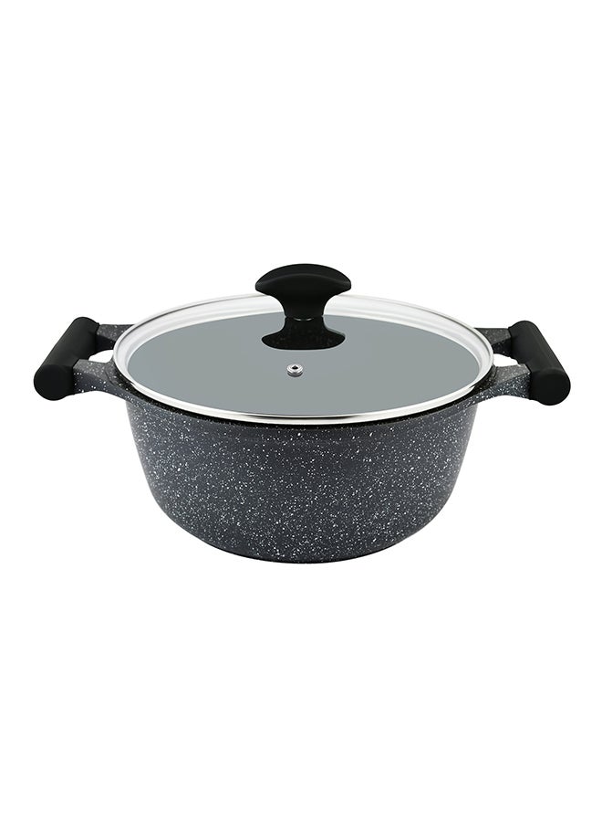 Prestige 7-Piece Granite Non-Stick Aluminium Essentials Cookware Set Black  - Image 2