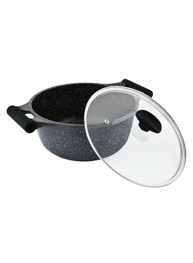 Prestige 7-Piece Granite Non-Stick Aluminium Essentials Cookware Set Black  - Image 5