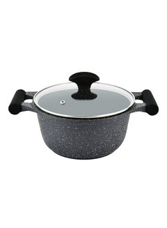 Prestige 7-Piece Granite Non-Stick Aluminium Essentials Cookware Set Black  - Image 3
