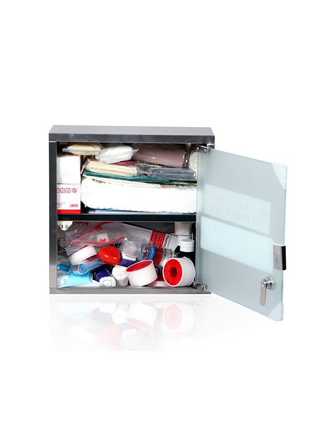 First Aid Cabinet Stainless Steel Small - v1663579281/N32556598A_3