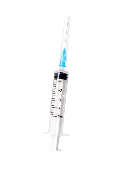3W Syringe 5Cc Without Needle 100 Pieces/Box Non Pyrogenic + Non Toxic