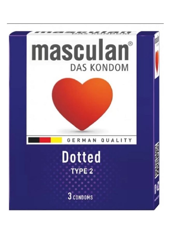 masculan - Dotted Condom Type 2 - Image 1